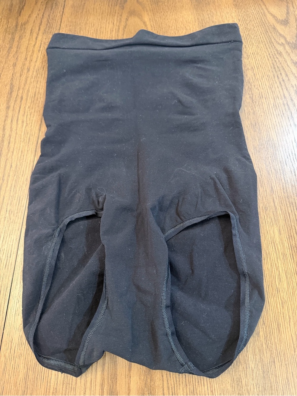 Spanx higher power full coverage panties black size large